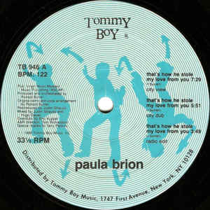 Paula Brion - Thats How He Stole My Love From You
