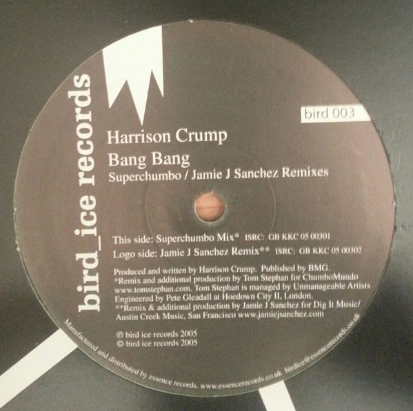  Harrison Crump - Bang Bang