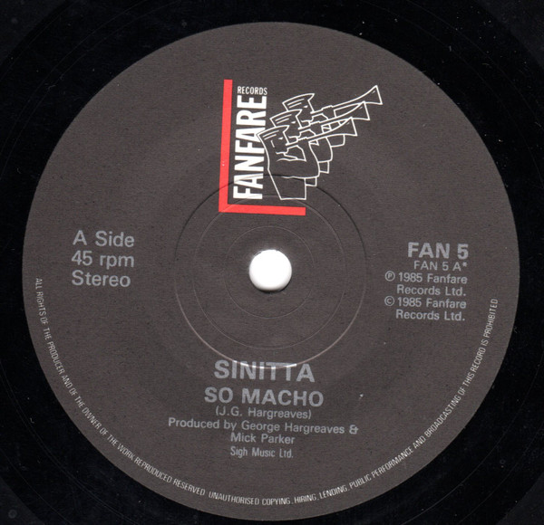 SINITTA - So Macho