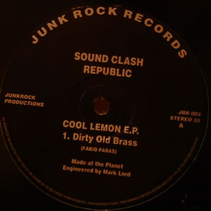 SOUND CLASH REPUBLIC - COOL LEMON E.P.