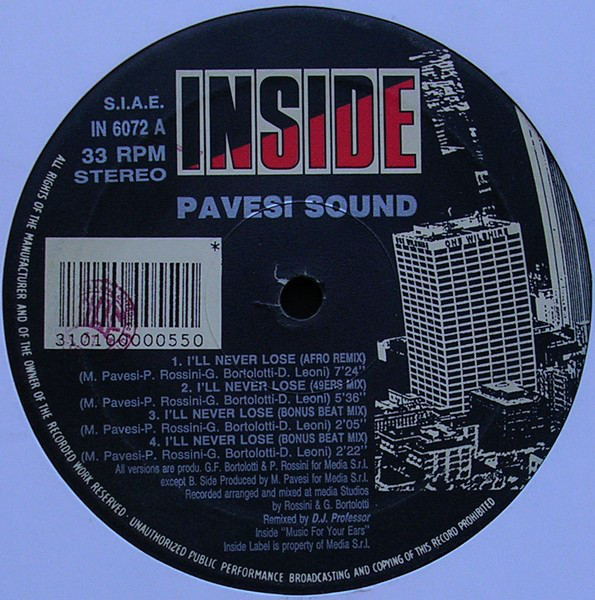 Pavesi Sound - Ill Never Lose Remix