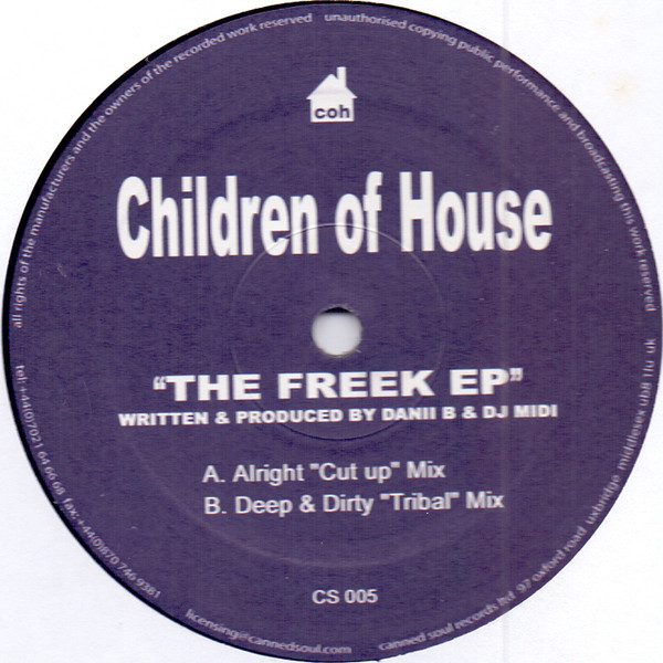 Children Of House - The Freek EP