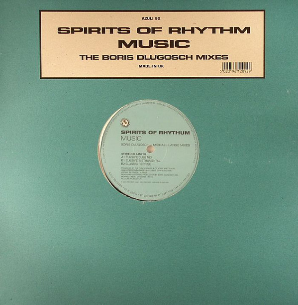 Spirits Of Rhythm -  Music  Boris Dlugosch  Michi Lange Mixes