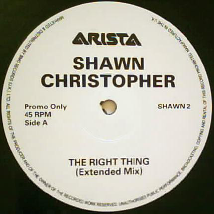 Shawn Christopher - The Right Thing