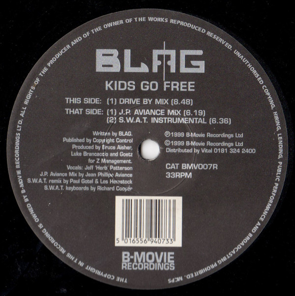 BLAG - KIDS GO FREE REMIXES