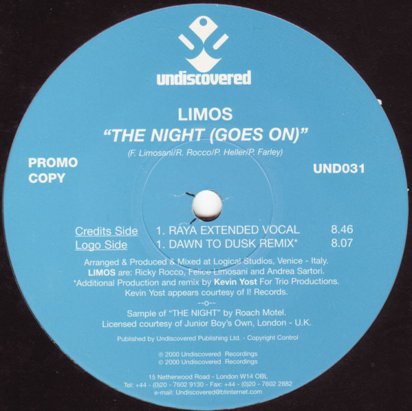 Limos - The Night Goes On