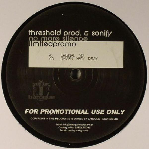 Threshold Prod  Sonify - No More Silence