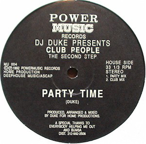 DJ Duke Presents Club People - Before Dawn  Party Time