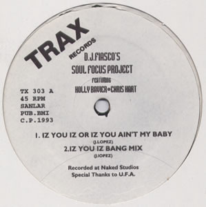 DJ Fiascos Soul Focus Project -  Iz You Iz Or Iz You Aint My Baby