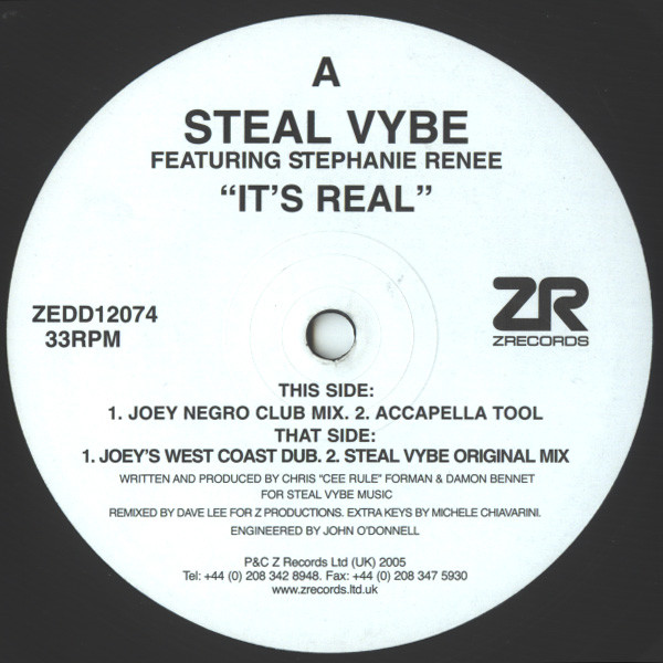 Steal Vybe - Its Real