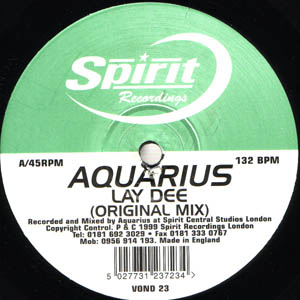 Aquarius - Lay Dee / Space Dub