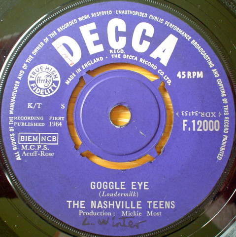 The Nashville Teens - Goggle Eye