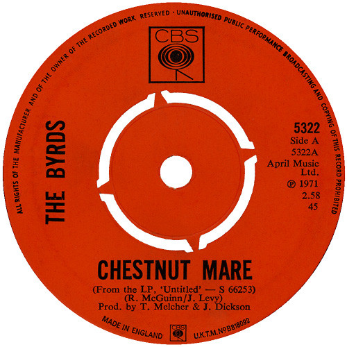 The Byrds - Chestnut Mare