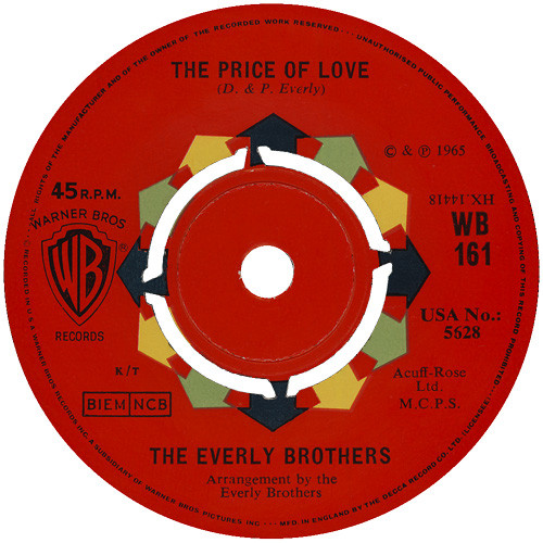 Everly Brothers - The Price Of Love