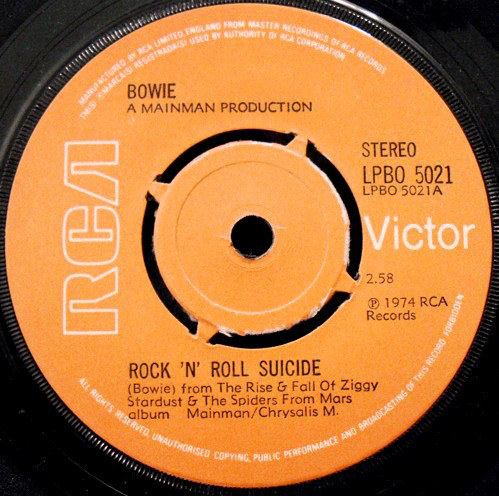 Bowie - Rock N Roll Suicide
