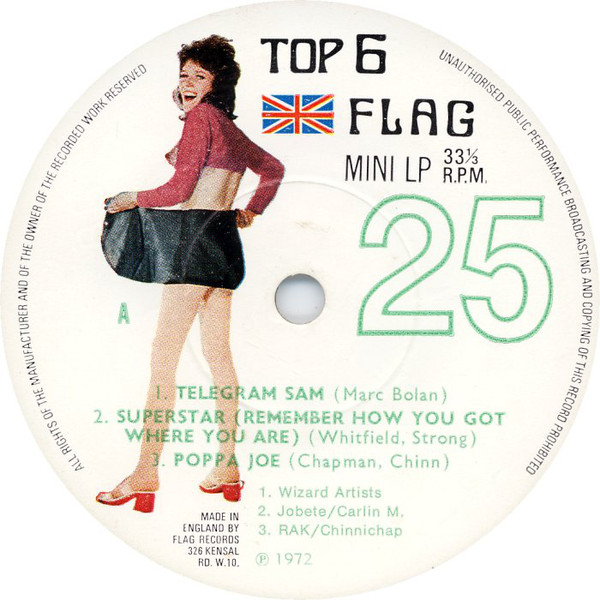 Various - Top 6 Flag Mini LP