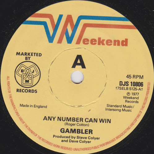 Gambler - Any Number Can Win