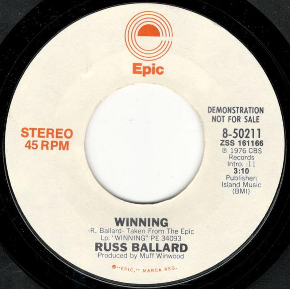 Russ Ballard - Winning