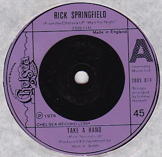 Rick Springfield - Take A Hand