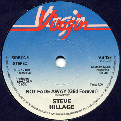 Steve Hillage - Not Fade Away Glid Forever
