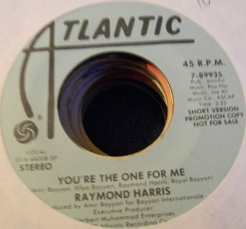 Raymond Harris - Youre The One For Me