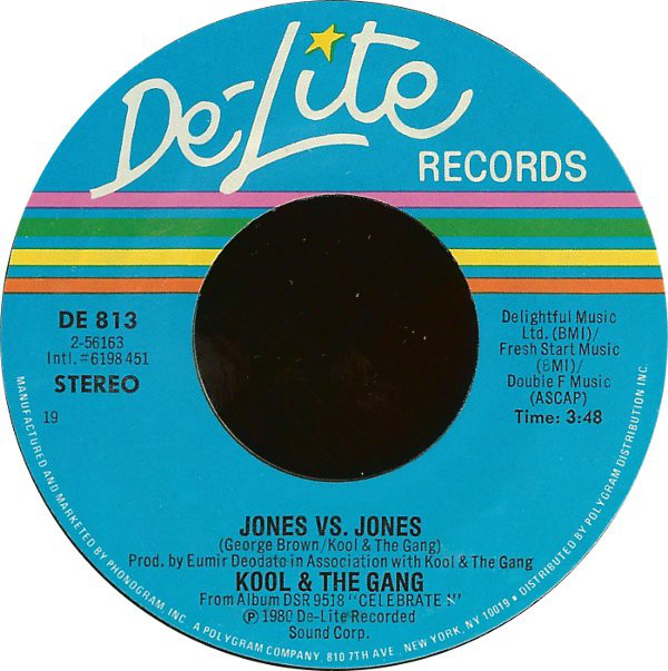 Kool  The Gang - Jones Vs Jones