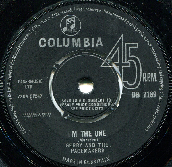 Gerry And The Pacemakers - Im The One