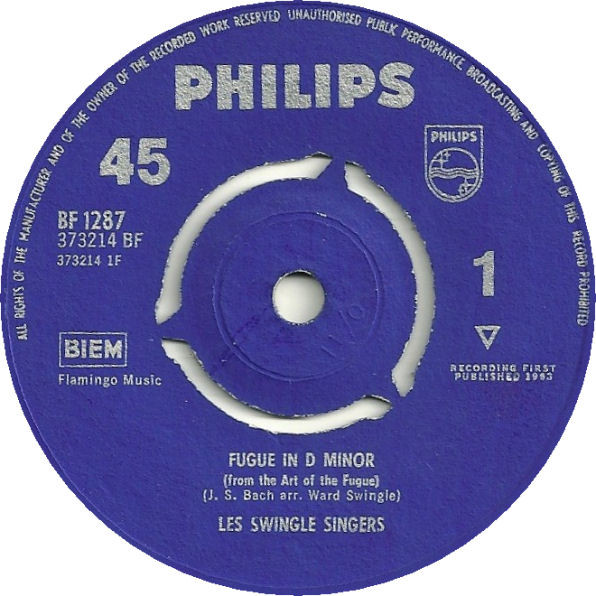 Les Swingle Singers - Fugue In D Minor
