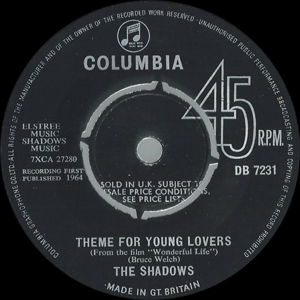 The Shadows - Theme For Young Lovers