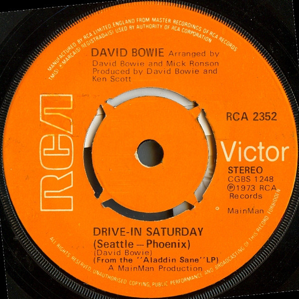 David Bowie - DriveIn Saturday