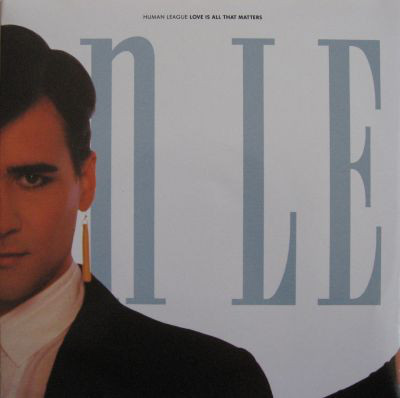 Human League - Love Is All That Matters Poster Sleeve