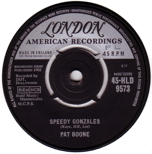 Pat Boone - Speedy Gonzales  The Locket