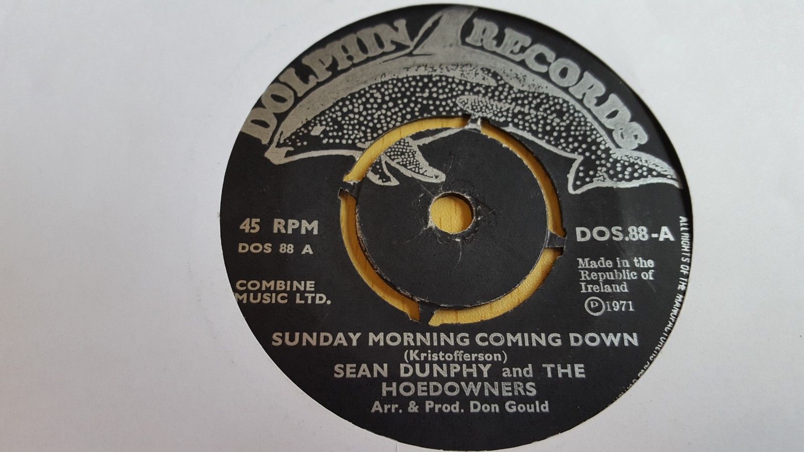 SEAN DUNPHY - Sunday Morning Coming Down