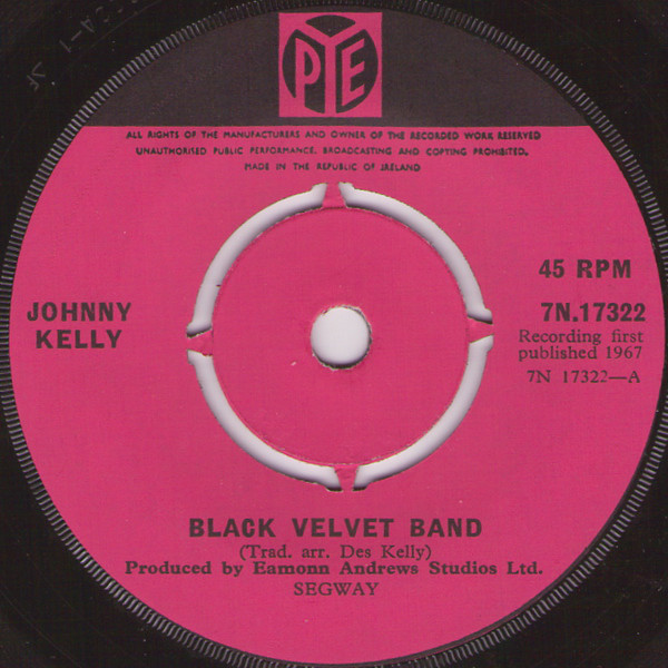 Johnny Kelly - Black Velvet Band