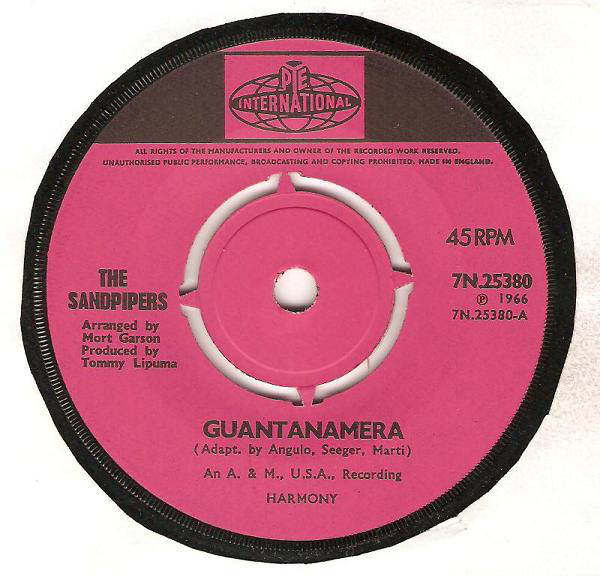 The Sandpipers -  Guantanamera / What Makes You Dream, Pretty Girl