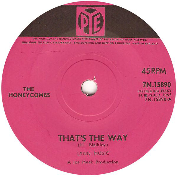 The Honeycombs - Thats The Way