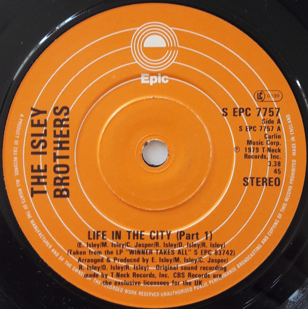 The Isley Brothers - Life In The City