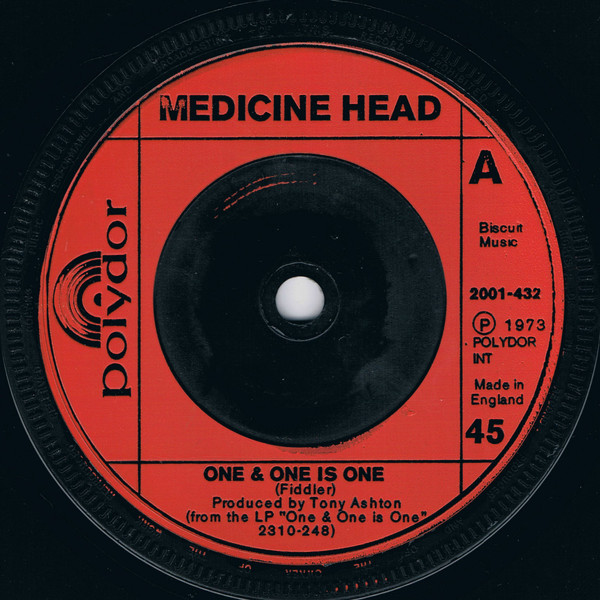 Medicine Head - One  One Is One