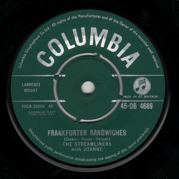 The Streamliners With Joanne - Frankfurter Sandwiches