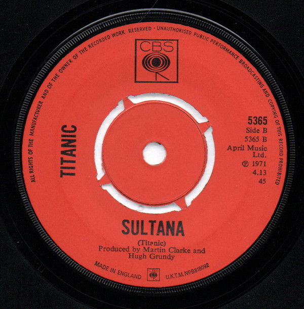 Titanic - Sing Fool Sing  Sultana