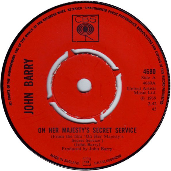 John Barry - On Her Majestys Secret Service