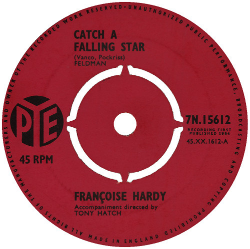 Franoise Hardy - Catch A Falling Star  Only Friends