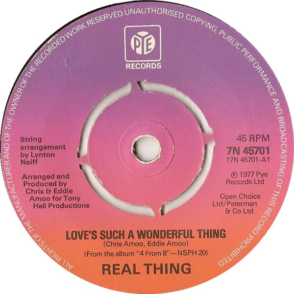 Real Thing - Loves Such A Wonderful Thing