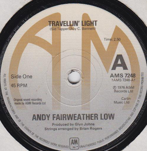 Andy FairweatherLow - Travellin Light