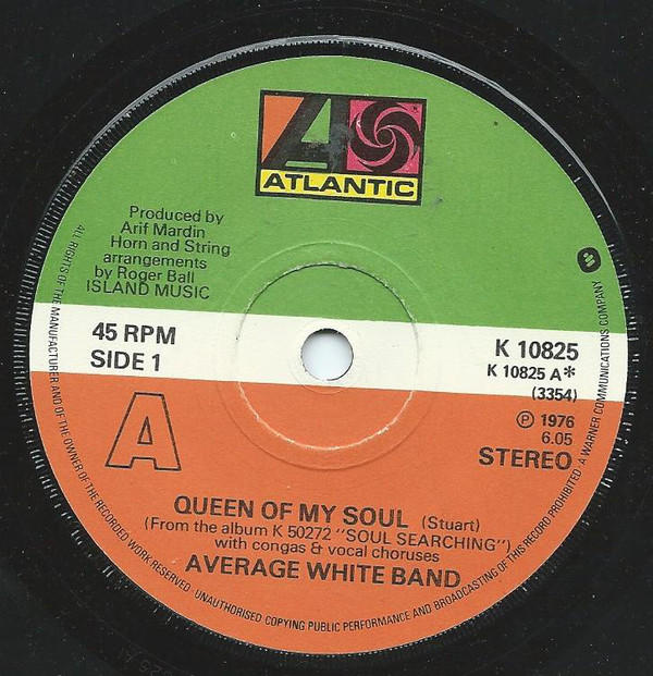 Average White Band - Queen Of My Soul