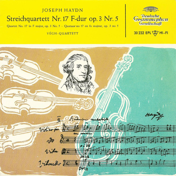 Joseph Haydn VghQuartett - Streichquartett Nr 17 Fdur Op 3 Nr 5