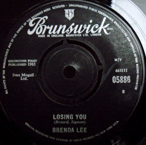 Brenda Lee - Losing You