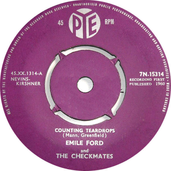 Emile Ford And The Checkmates - Counting Teardrops