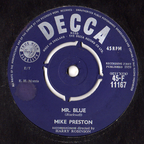 Mike Preston - Mr. Blue
