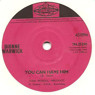 Dionne Warwick - You Can Have Him